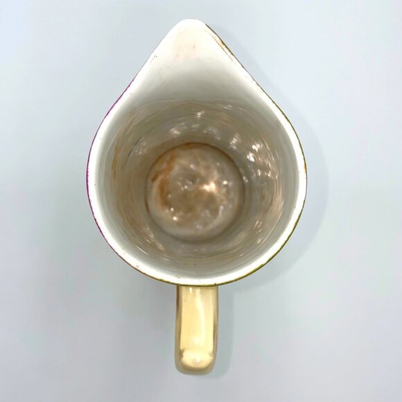 Tirschenreuth Bavaria Hand Painted Grapes Motif Porcelain Pitcher - Picture 6 of 9